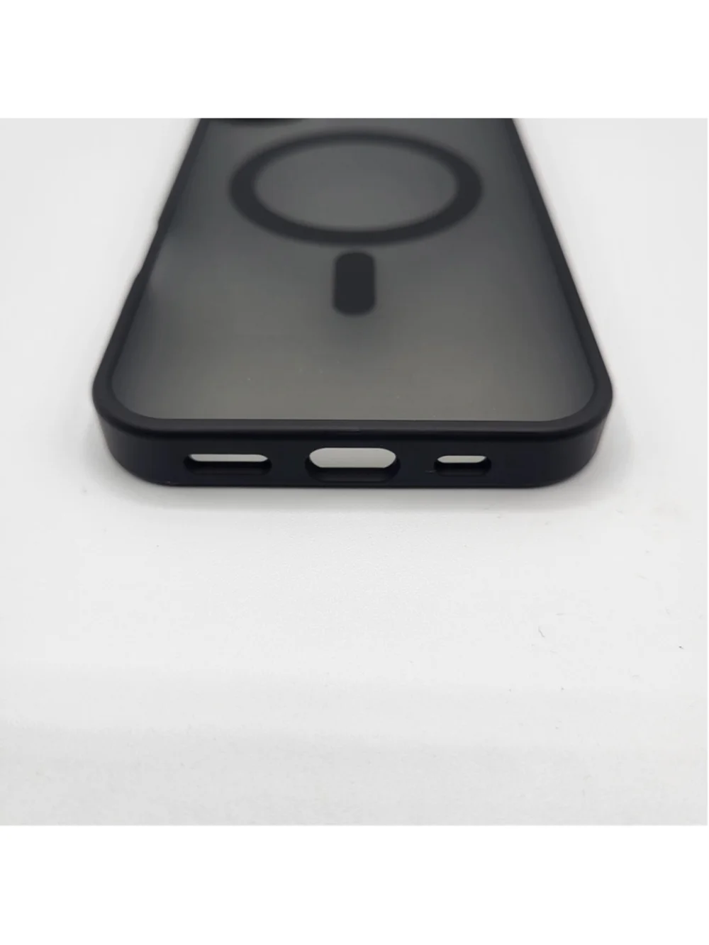 Tigowos Bumper Case for iPhone 16 Plus – Magnetic Back – Black – NIB